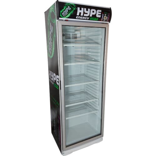 یخچال ایستاده ویترینی و فروشگاهی مدل هایپ hype با عرض 60 سانتی متر