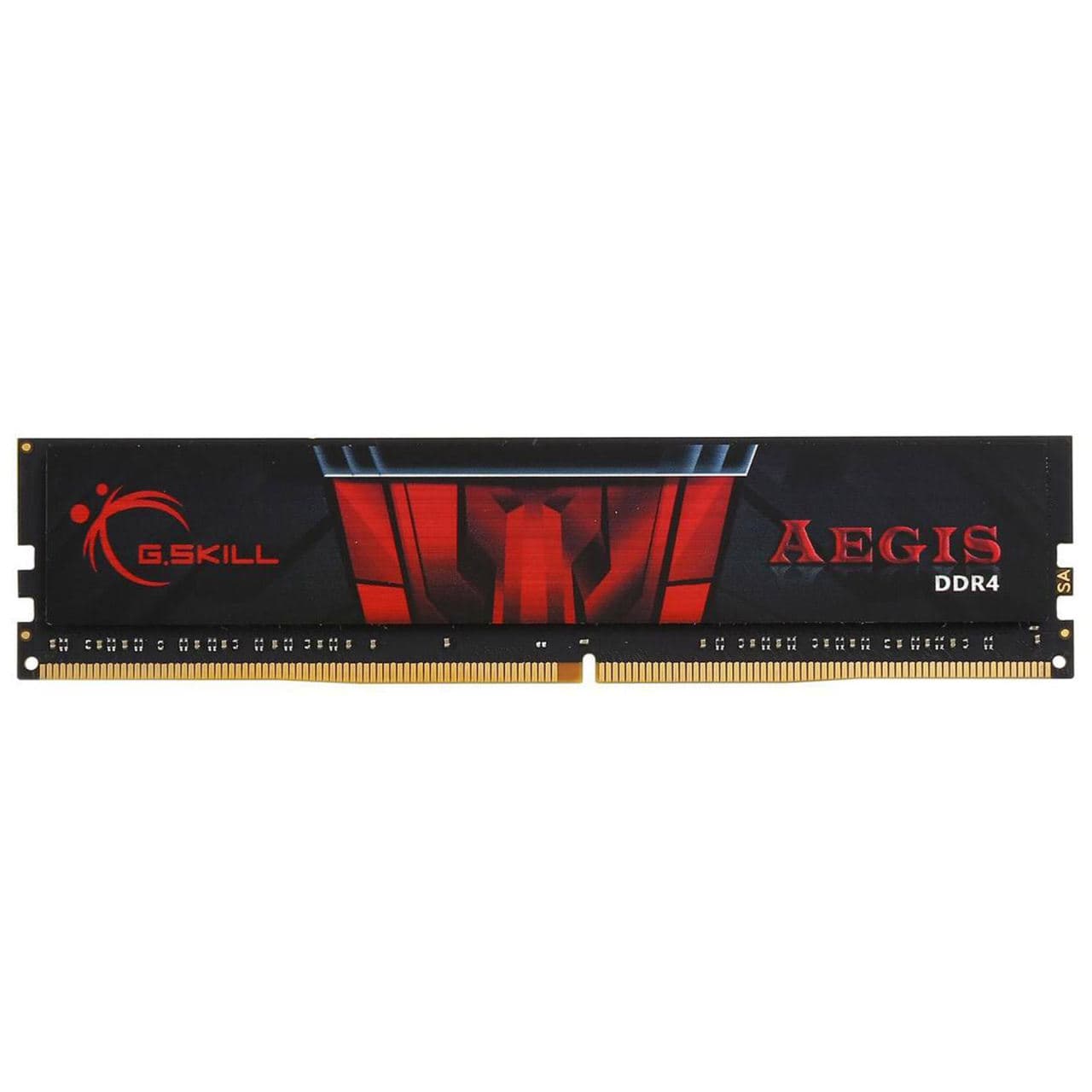 رم دسکتاپ DDR4 تک کاناله 2400 مگاهرتز CL17 جی اسکیل مدل AEGIS ظرفیت 8 گیگابایت — تصویر ۴