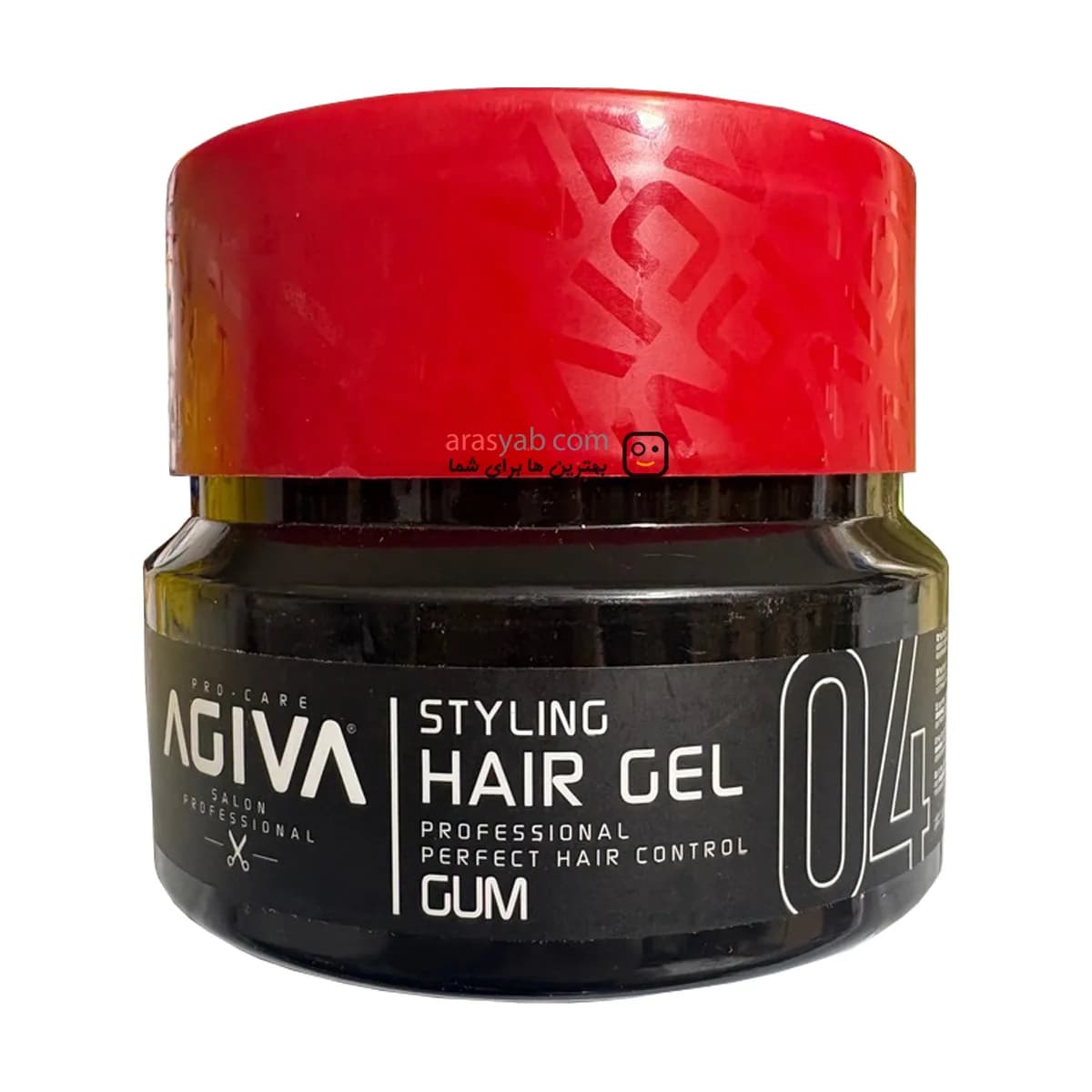 ژل مو آگیوا Agiva 04 درب قرمز مدل گام Gum حجم 700 میل — تصویر ۲
