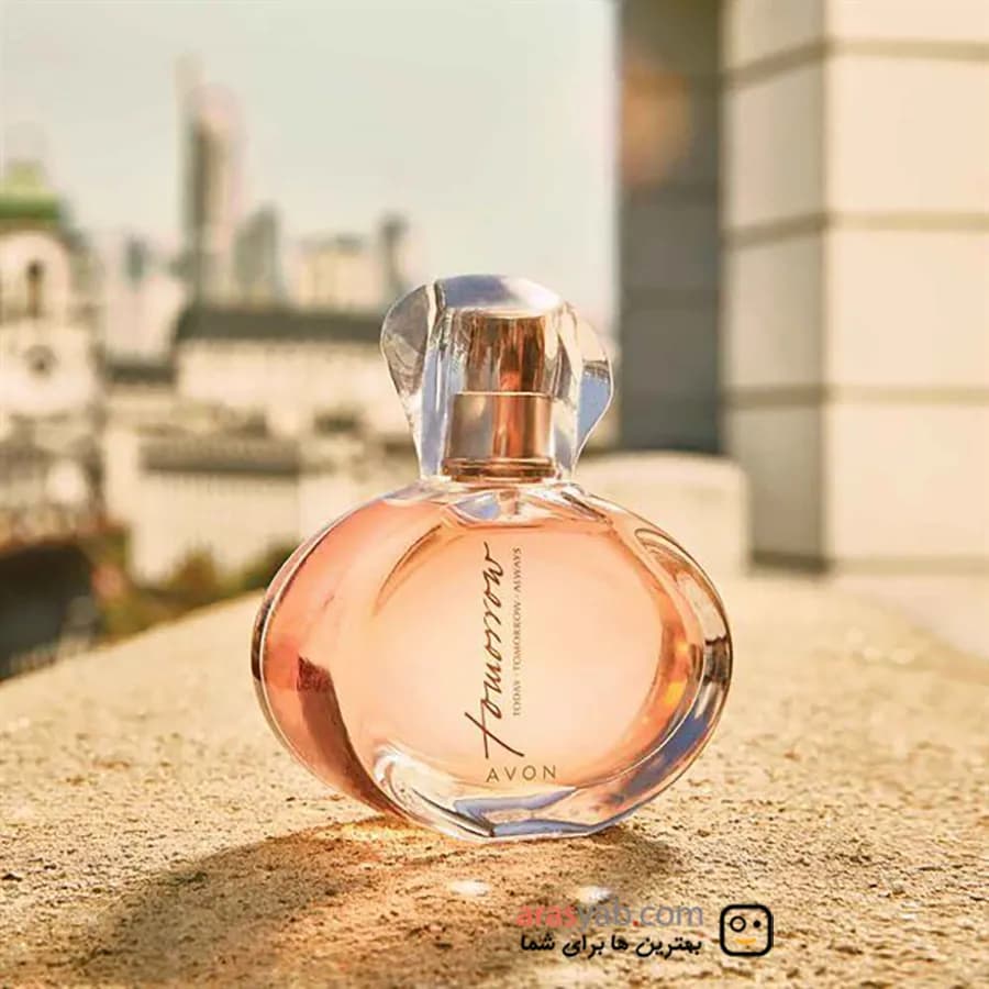 ادکلن زنانه آون Avon مدل Tomorrow با رایحه شرقی و چوبی حجم 50 میل — تصویر ۳