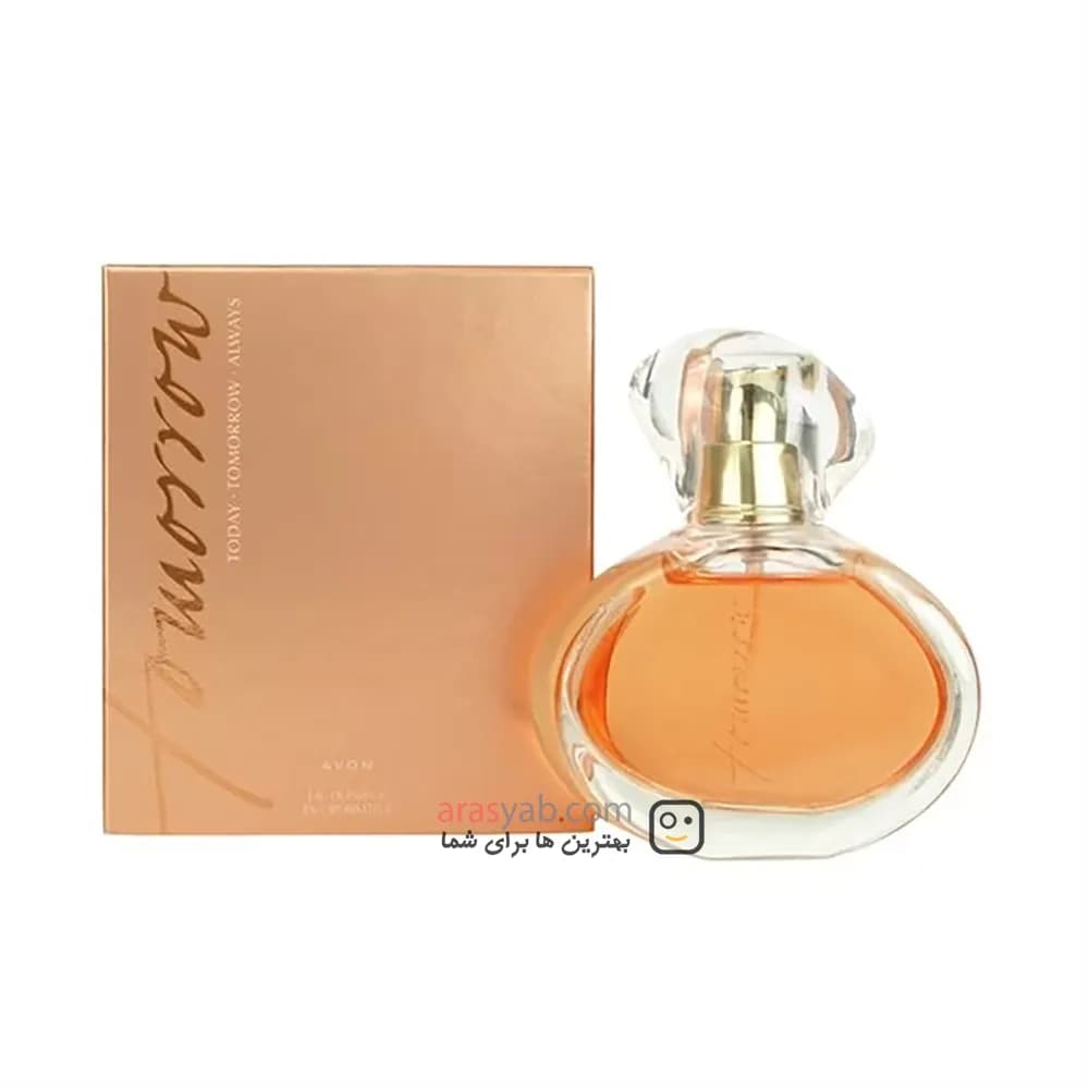 ادکلن زنانه آون Avon مدل Tomorrow با رایحه شرقی و چوبی حجم 50 میل — تصویر ۵
