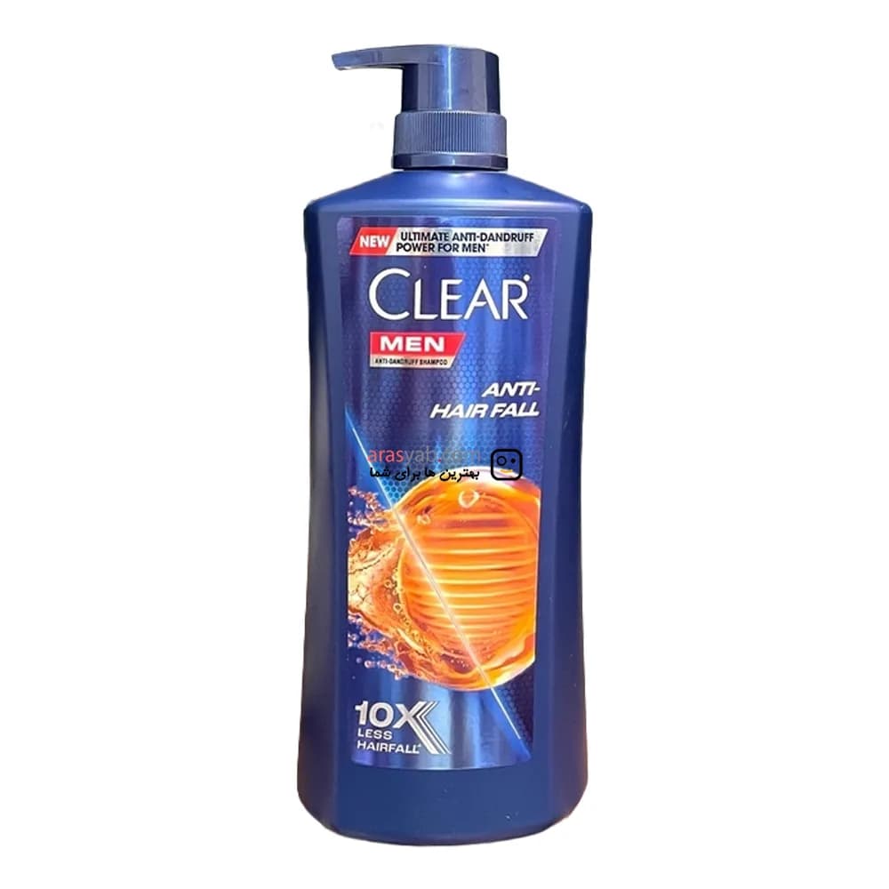 شامپو مردانه کلیر Clear ضد ریزش Anti Hairfall حجم 650 میل
