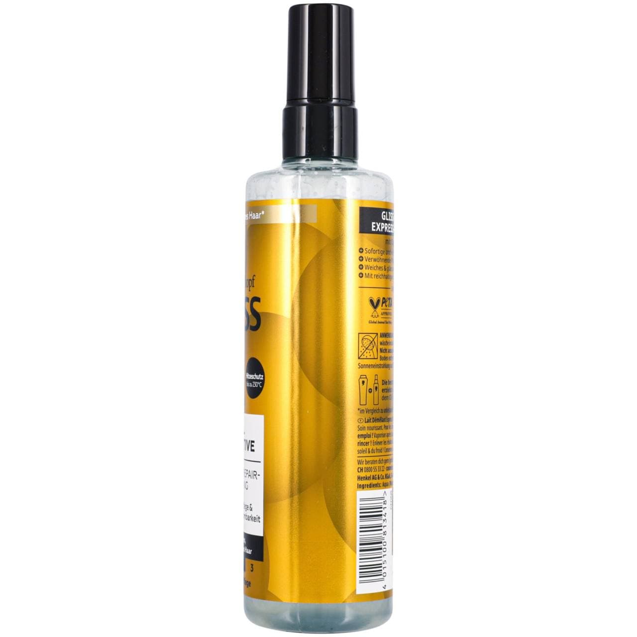 اسپری مو دو فاز گلیس مدل Oil Nutritive مناسب موهای آسیب دیده 200 میل — تصویر ۹