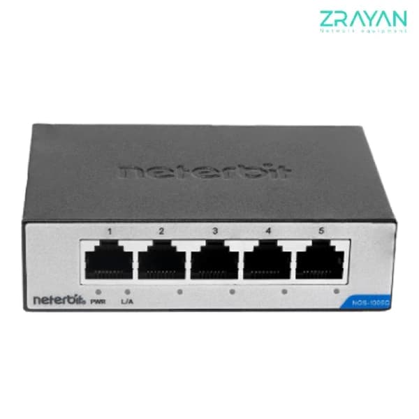 سوئیچ غیرمدیریتی 5 پورت گیگابیتی نتربیت مدل NGS-1005A — تصویر ۵