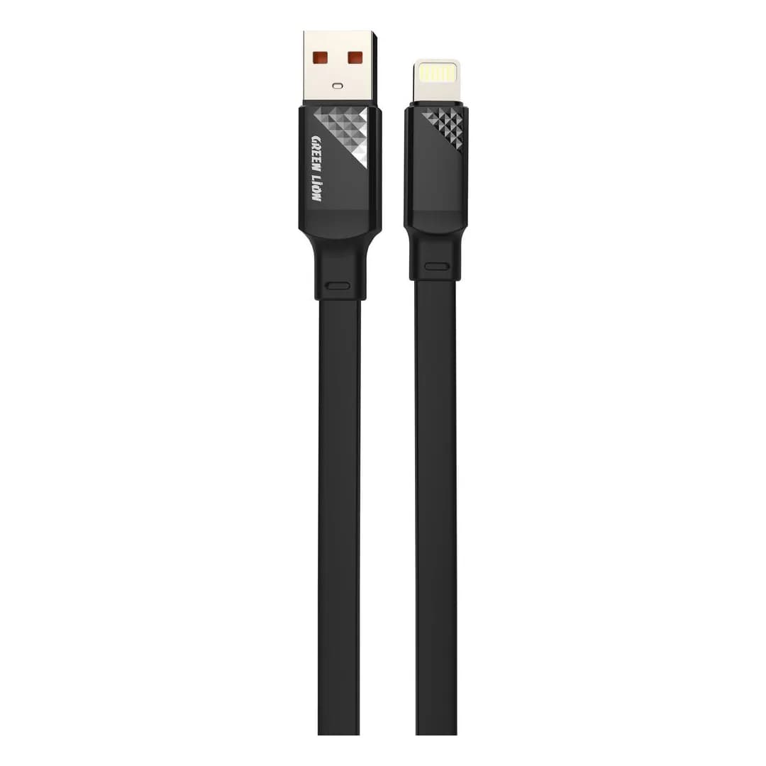 کابل USB-A به لایتنینگ گرین لاین TPE مدل GNTPE1MA2LBK — تصویر ۲