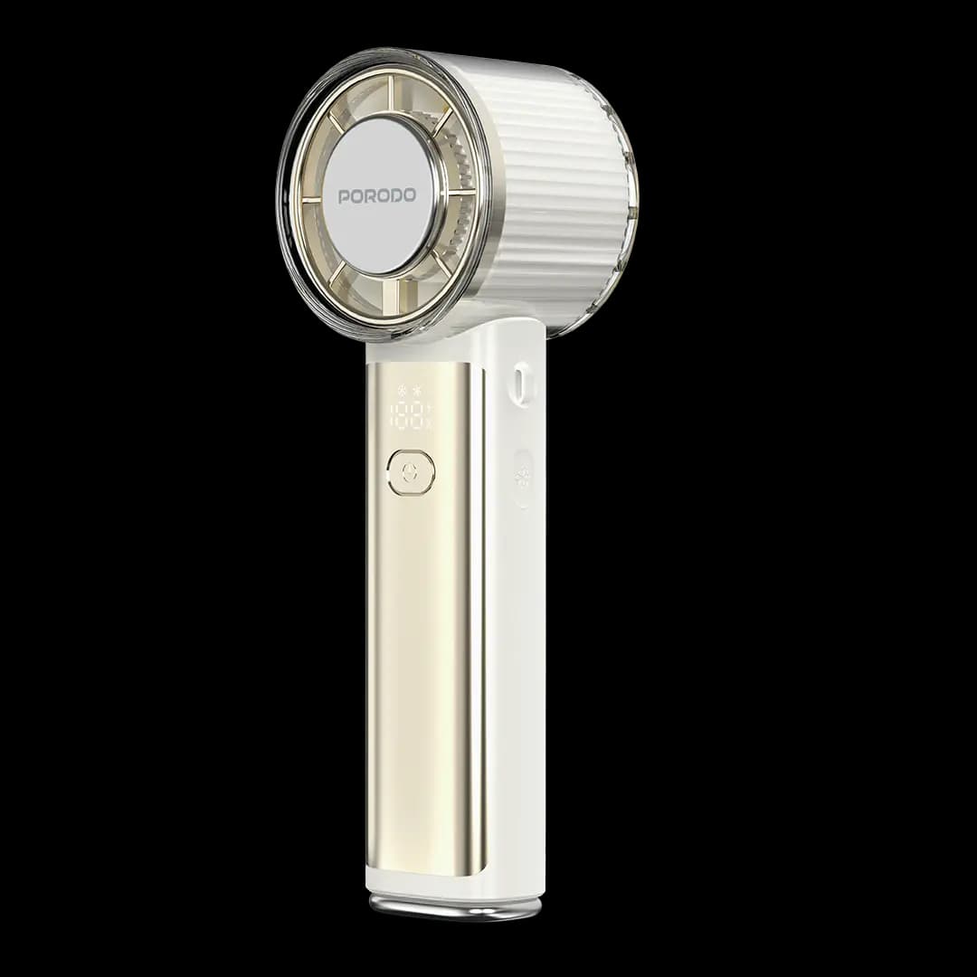 پنکه دستی تاشو شارژی پرودو Lifestyle Chillo Cryo با نمایشگر LED مدل PDLFSTSM101BG — تصویر ۲