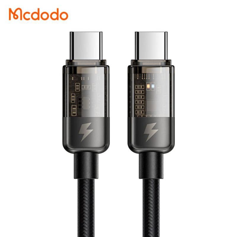 کابل شارژ هوشمند تایپ سی به تایپ سی 100 واتی مک دودو مدل MCDODO CA-2841 — تصویر ۲