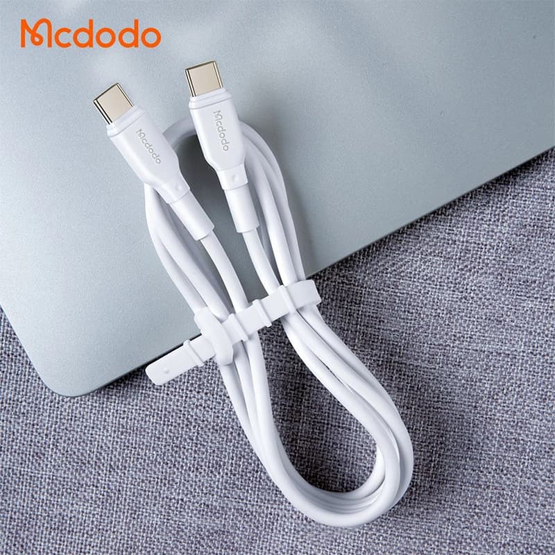کابل شارژ سریع تایپ سی به تایپ سی 100 وات 5 آمپر مک دودو مدل MCDODO CA-8350 — تصویر ۶