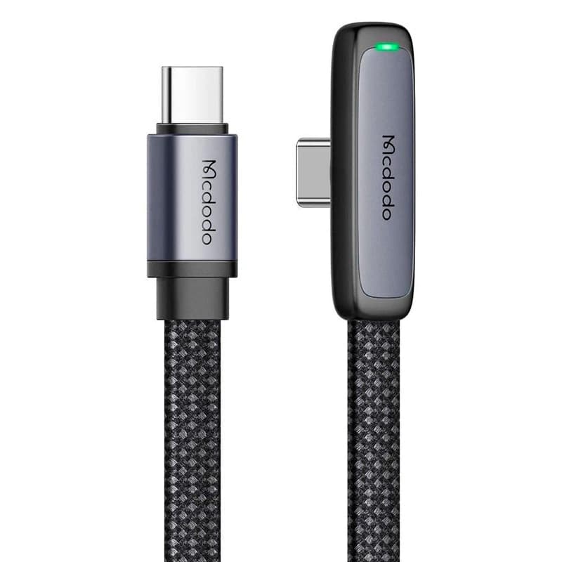 کابل دو سر تایپ سی فست شارژ 65 وات مک دودو CA-3360 یکسر L طول 1.2 متر — تصویر ۱۰