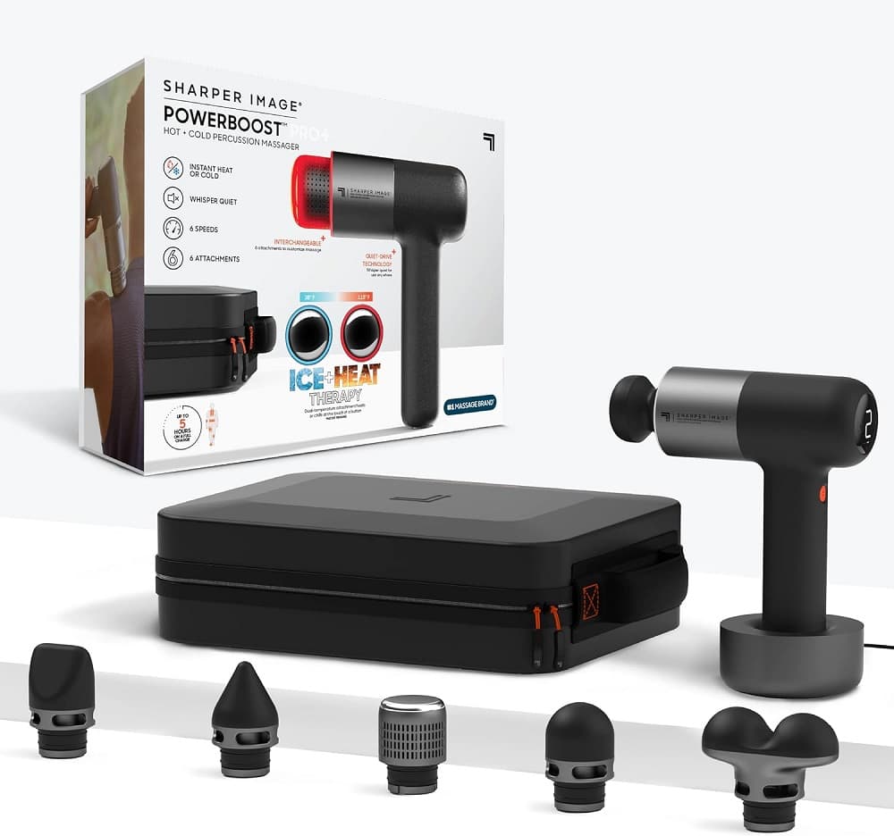 ماساژور تفنگی گرم و سرد پاوربوست پرو پلاس Massage Gun Powerboost