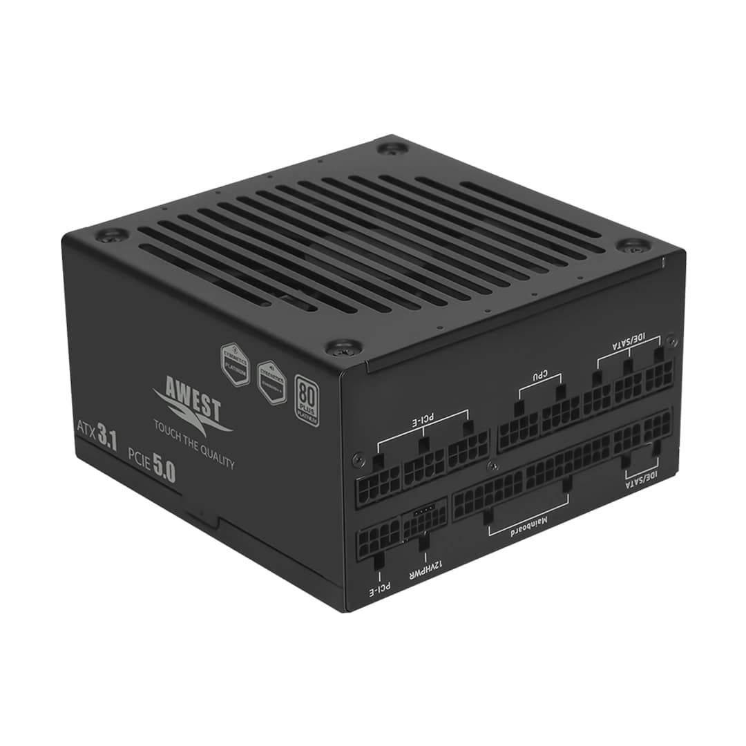 پاور اوست Awest AV1000-PTB V3 Platinum Full Modular 1000W