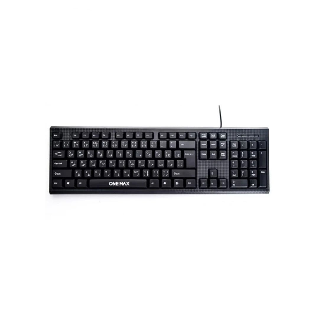 کیبورد وان مکس ONE MAX OM-K1000 Wired Black