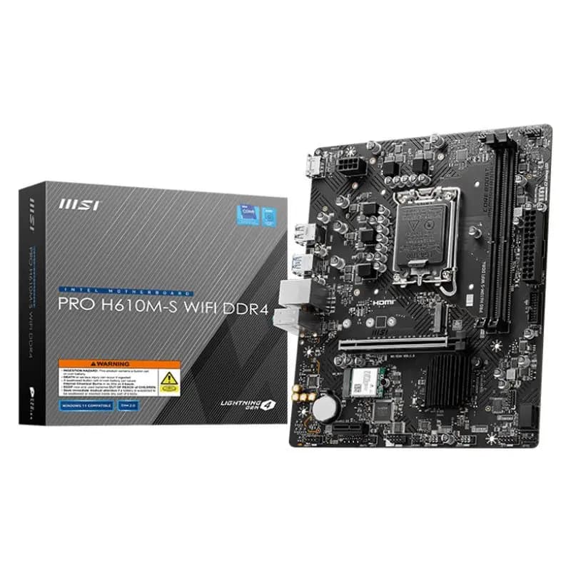 مادربرد ام اس آی MSI PRO H610M-G Wifi DDR4 — تصویر ۵