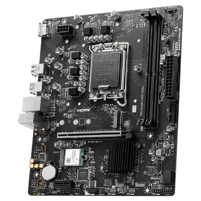 مادربرد ام اس آی MSI PRO H610M-G Wifi DDR4 — تصویر ۷