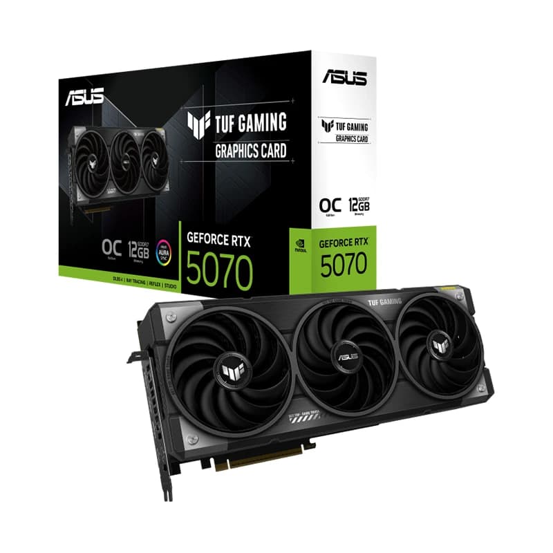 کارت گرافیک ایسوس TUF Gaming GeForce RTX 5070 OC Edition 12GB — تصویر ۱۰