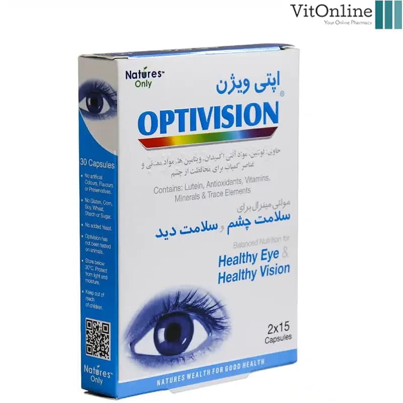 کپسول اپتی ویژن نیچرز اونلی 30 عدد — تصویر ۱۰