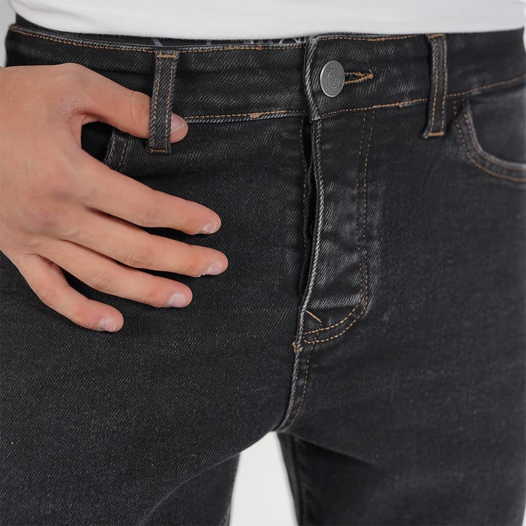 شلوار جین مردانه اسلیم فیت 3866-400406 — تصویر ۳