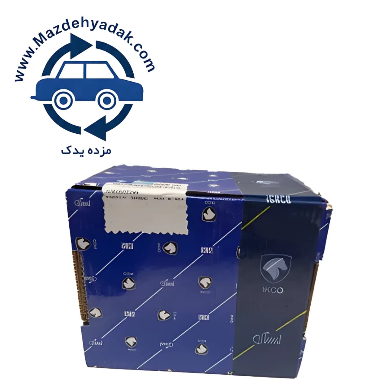 واتر پمپ شش پره موتور EF7 ایساکو اصل با واشر لاستیکی کد 0360602299