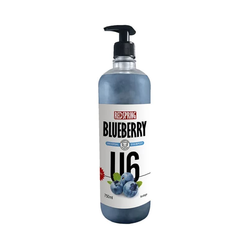 شامپو روزانه سگ رد اسپرینگ مدل U6 با عصاره بلوبری – 850ml — تصویر ۳