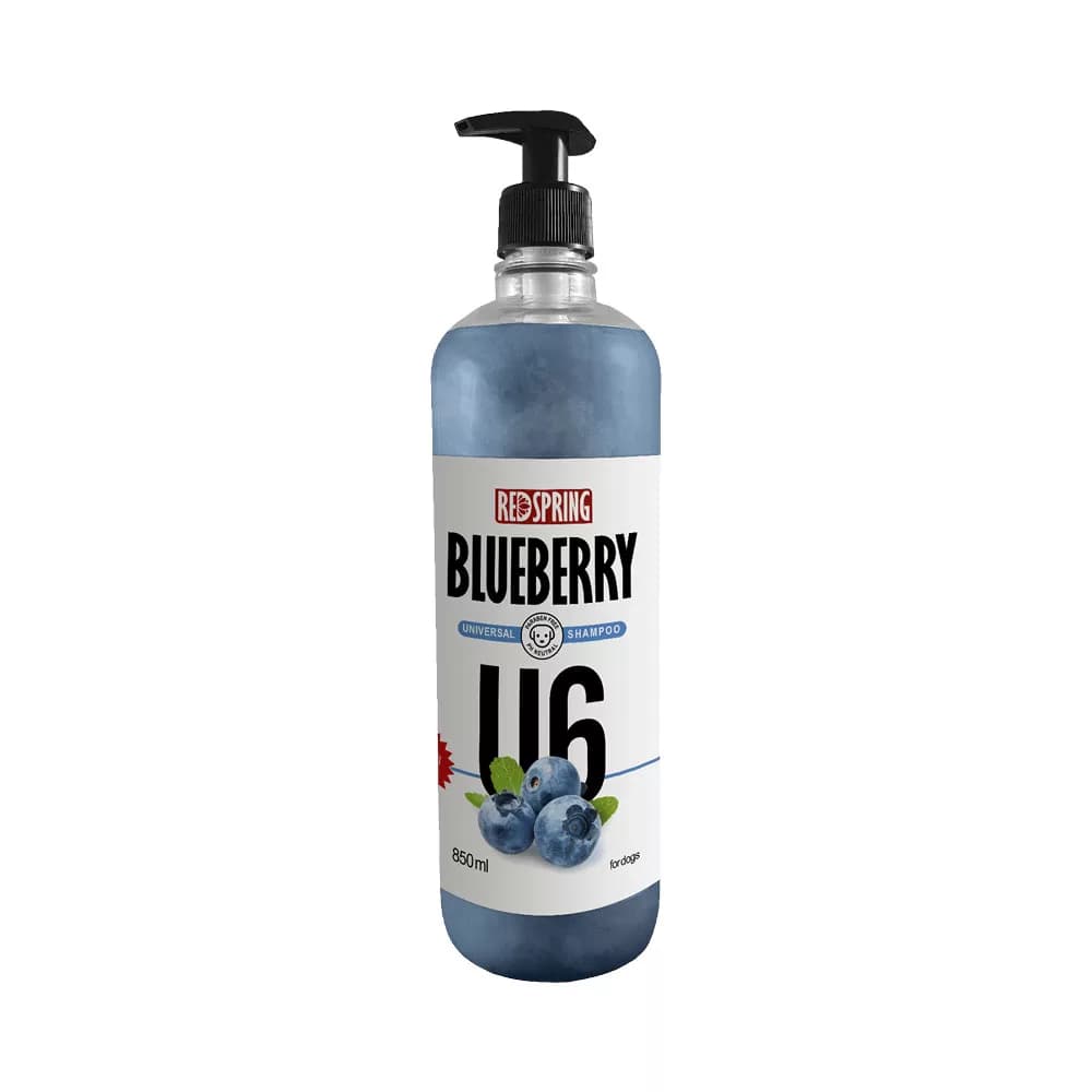 شامپو روزانه سگ رد اسپرینگ مدل U6 با عصاره بلوبری – 850ml — تصویر ۴