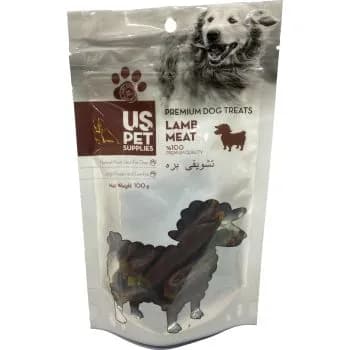تشویقی سگ Us Pets، سوسیس بره ۱۰۰ گرمی — تصویر ۲