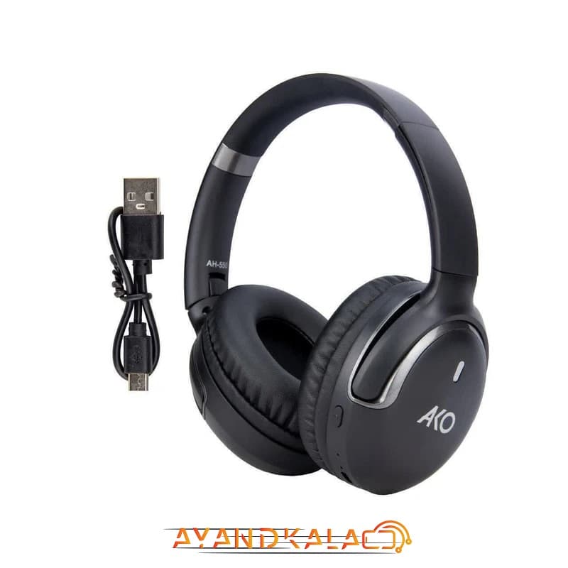 هدفون بلوتوث آکو مدل Ako AH-550 — تصویر ۳