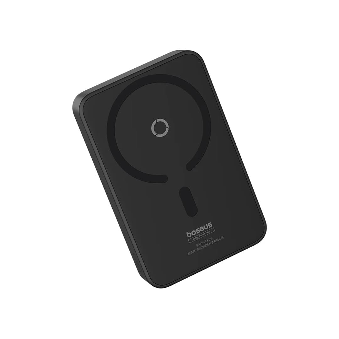 پاور بانک بی سیم باسئوس MagPro Magnetic ظرفیت 5000 میلی آمپر 20 وات — تصویر ۴