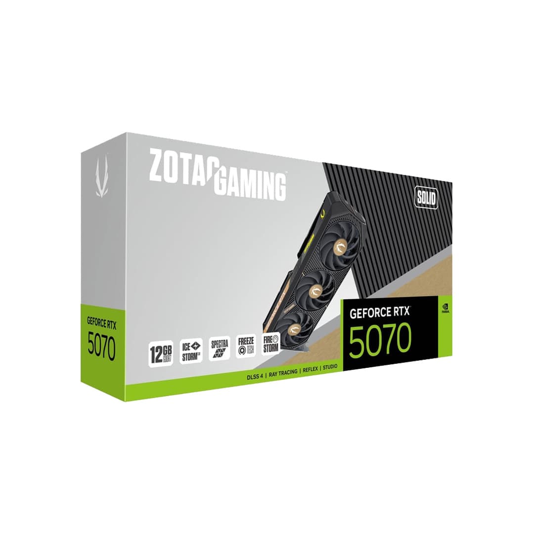 کارت گرافیک زوتک RTX 5070 Solid 12GB — تصویر ۷