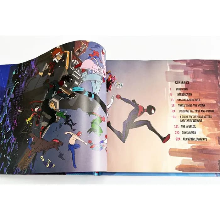 آرت بوک اسپایدرمن Across the Spider-Verse — تصویر ۴