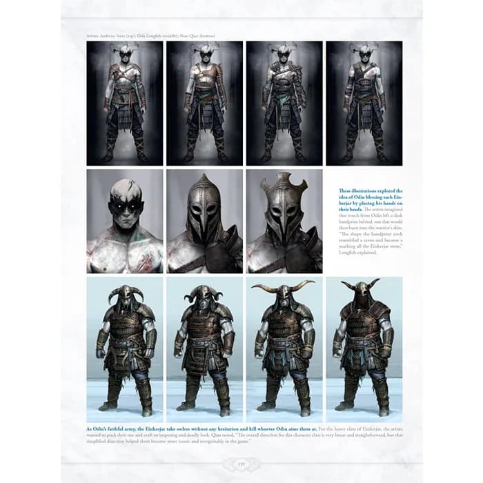 آرت بوک بازی گاد آف وار رگنارک The Art of God of War Ragnarok — تصویر ۸