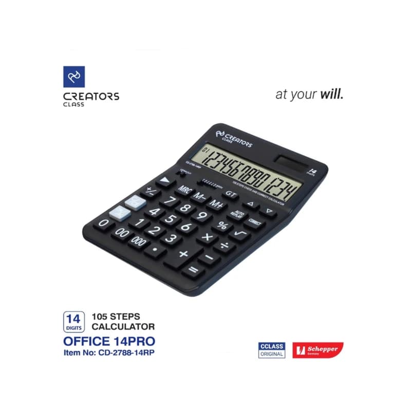 ماشین حساب سی کلاس ریتورز مدل CD-2788-14RP — تصویر ۳