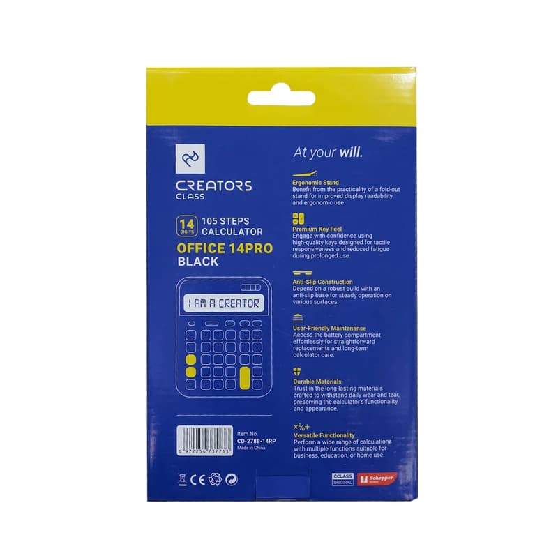 ماشین حساب سی کلاس ریتورز مدل CD-2788-14RP — تصویر ۶