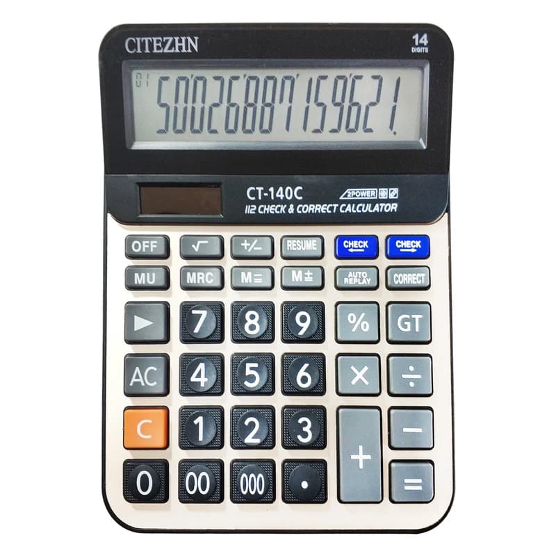 ماشین حساب سیتژن مدل CT-140C — تصویر ۲