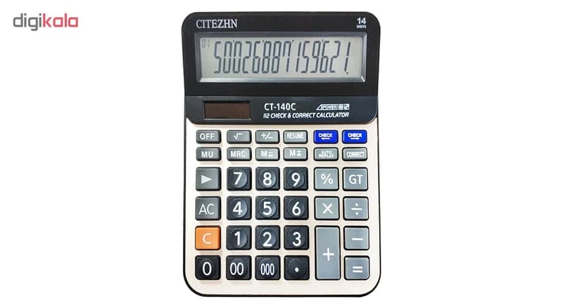 ماشین حساب سیتژن مدل CT-140C — تصویر ۳