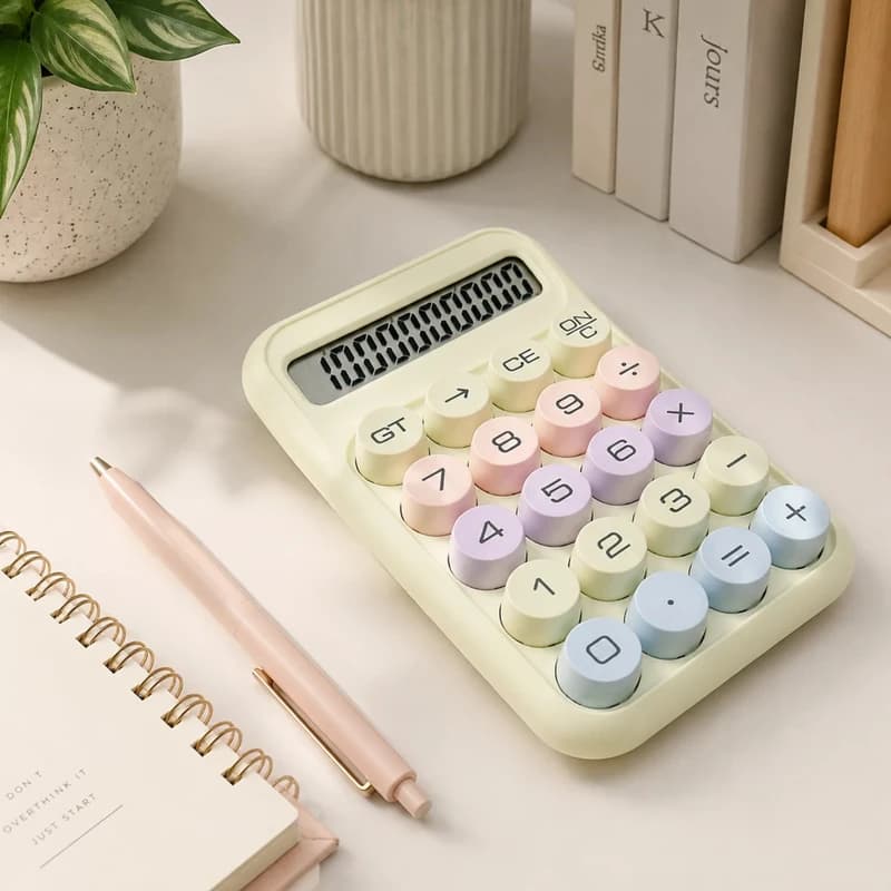 ماشین حساب رومیزی رنزدو مدل KC-2819 — تصویر ۵