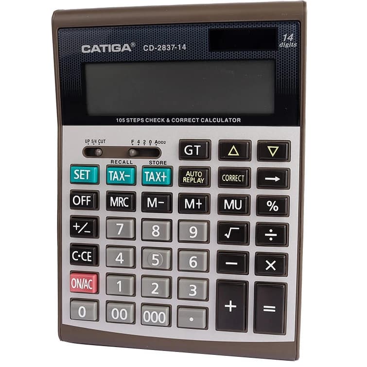 ماشین حساب کاتیگا مدل CD-2837-14 — تصویر ۲