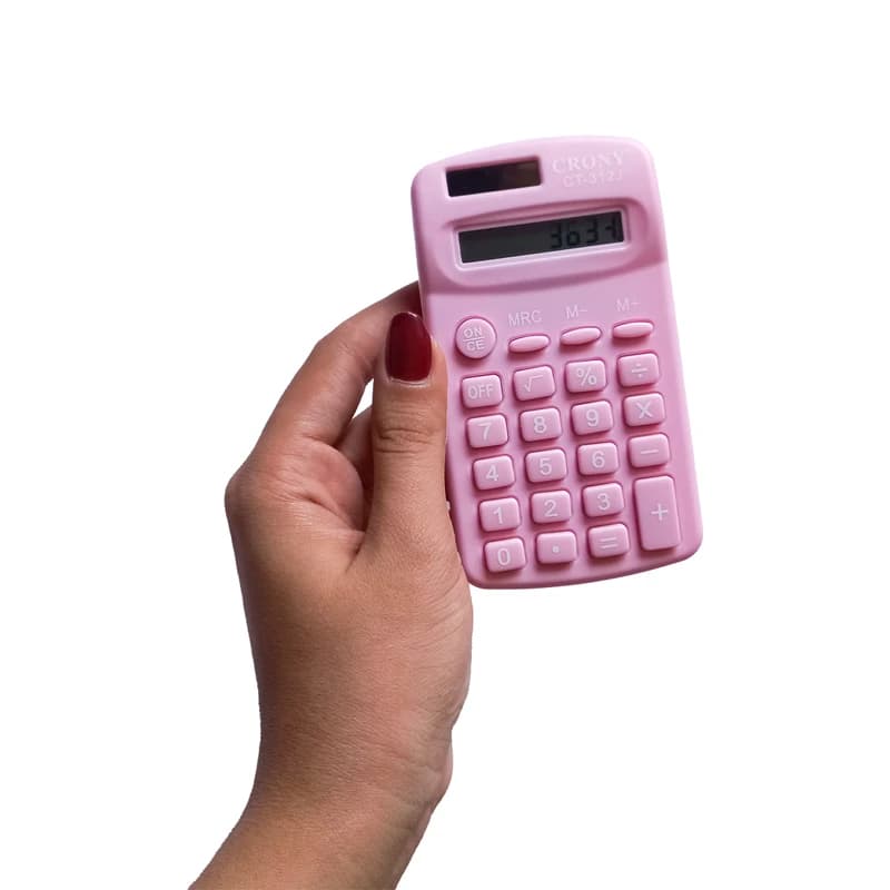 ماشین حساب کرونی مدل CT-312J طرح فانتزی کد 312 — تصویر ۵