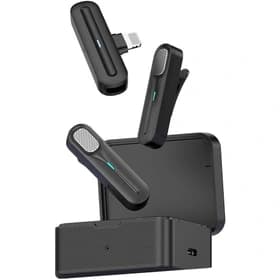 میکروفون تولید محتوا بیسیم دوکاربره تایپ سی VIDVIE MC01-T – صدایی شفاف و حرفهای — تصویر ۴