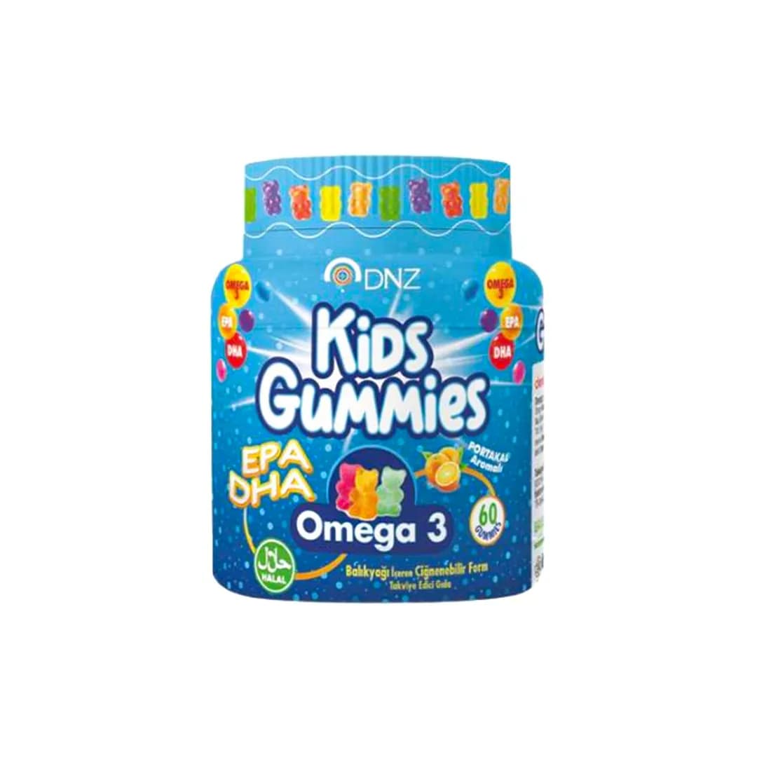 پاستیل امگا 3 کودک دنیز Kids Gummies تعداد 60 عددی — تصویر ۲