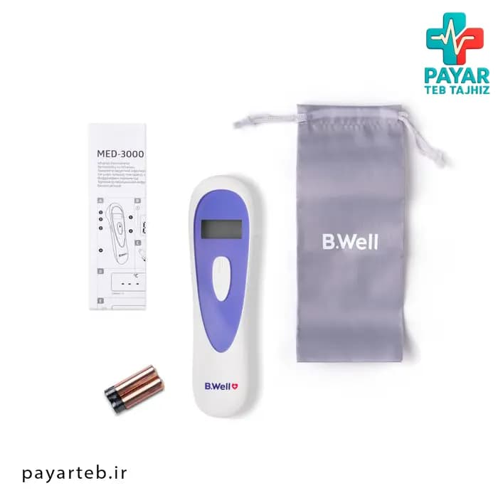 تب سنج دیجیتالی بیول B.well Med3000 — تصویر ۱۲