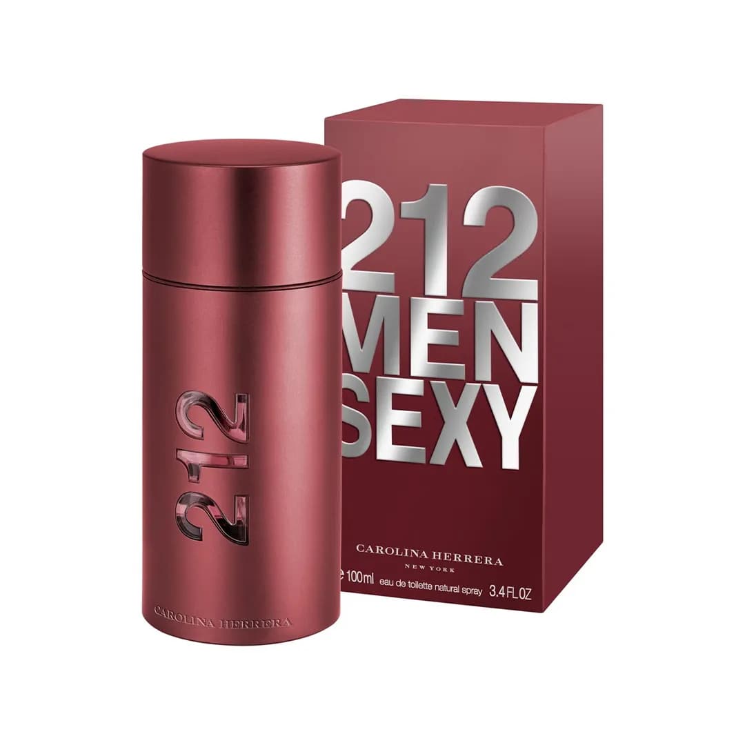 ادکلن مردانه کارولینا هررا 212 SEXY MEN حجم 100 میلی لیتری — تصویر ۸