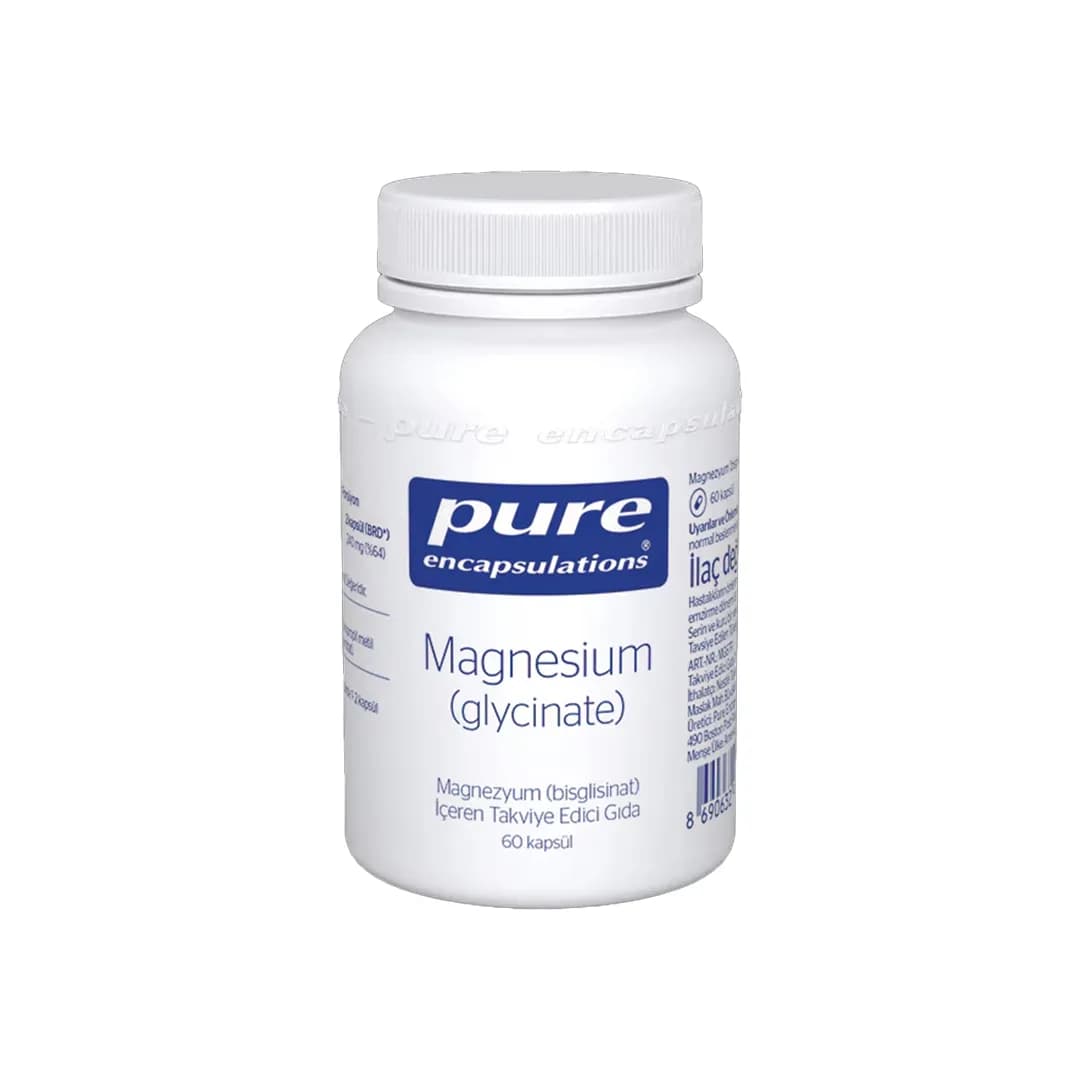 کپسول منیزیم گلیسینات Pure Encapsulations بسته 60 عددی — تصویر ۶