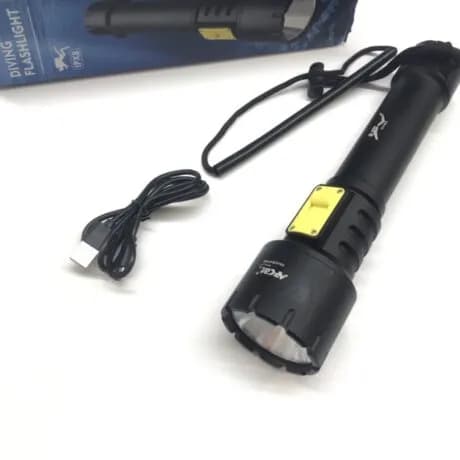 چراغقوه غواصی حرفهای ضدآب IPX8 | مناسب عمق تا 100 متر — تصویر ۶