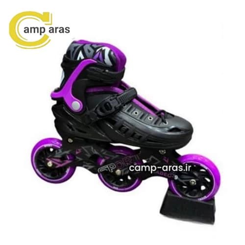 اسکیت کفشی سرعتی 3 چرخ 110 میل اسپرت SPORT حرفه ای — تصویر ۶