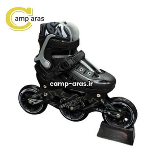 اسکیت کفشی سرعتی 3 چرخ 110 میل اسپرت SPORT حرفه ای — تصویر ۷