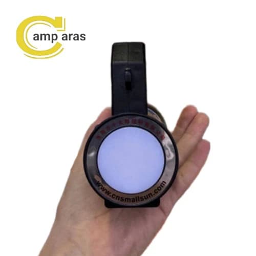 نورافکن شارژی زوم دار اسمال سان ZY-S070 چراغ جانبی — تصویر ۵
