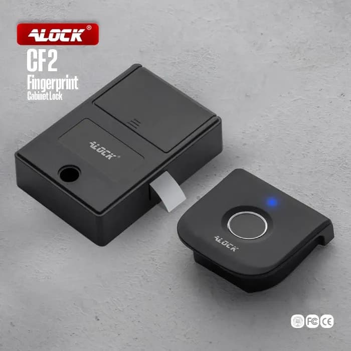 قفل کمدی اثرانگشتی ALOCK مدل CF2 — تصویر ۳
