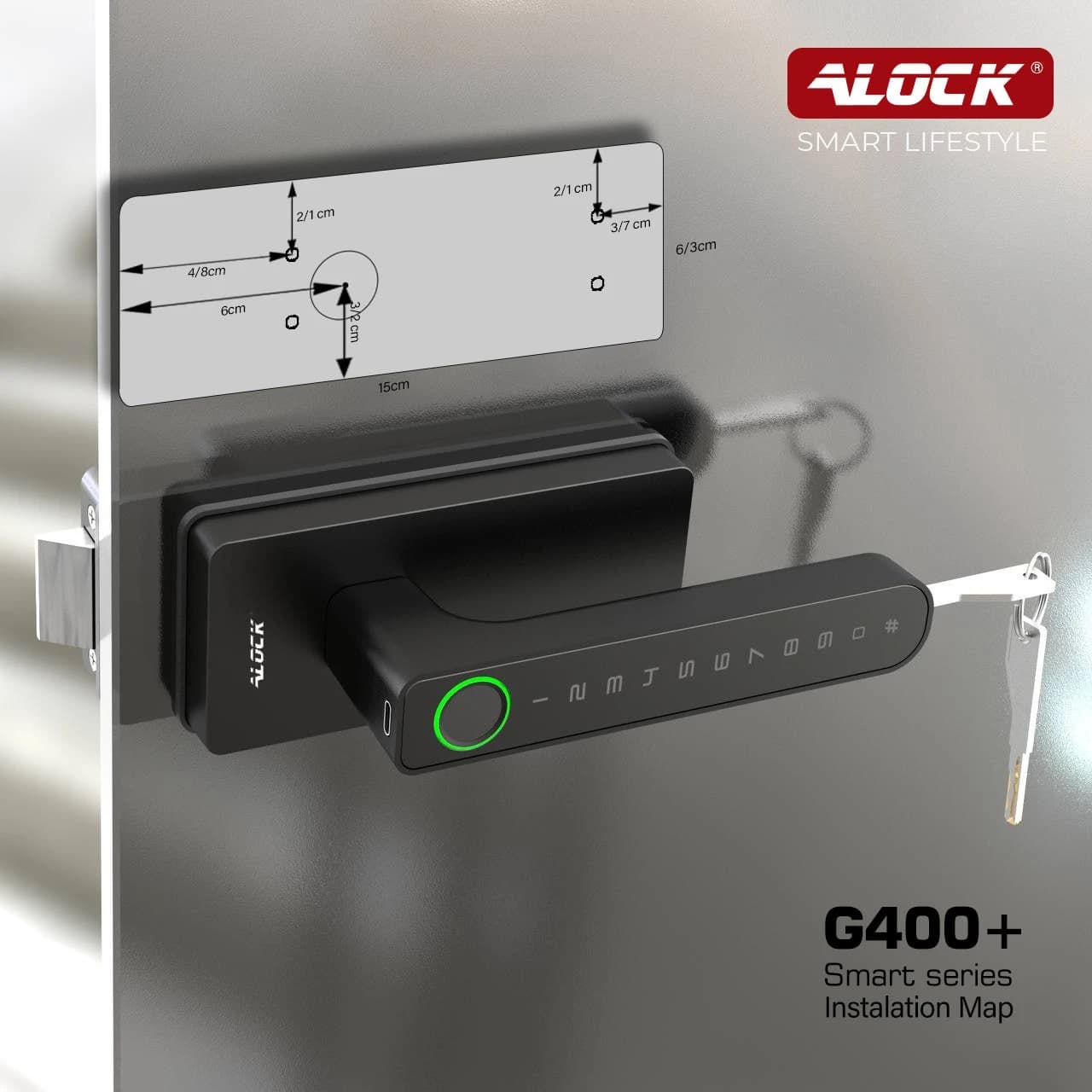 قفل هوشمند سکوریتی ALOCK مدل +G400 — تصویر ۱۲