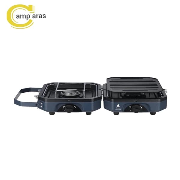 اجاق گاز تاشو کینگ هایک دو شعله مدل HK003 — تصویر ۵