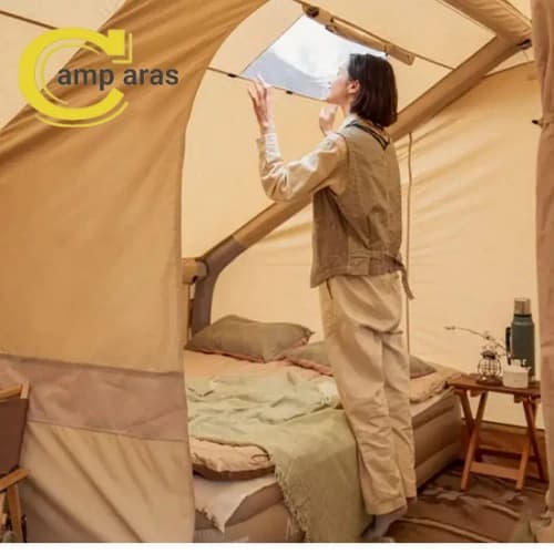 چادر بادی 4 نفره نیچرهایک کد NH22ZP013 Air 12Y Cotton — تصویر ۷